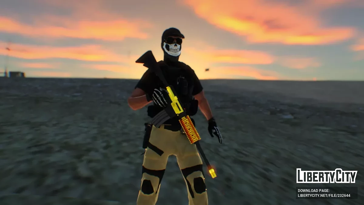 Сборник оружия мексиканского картеля v2 / GTA San Andreas