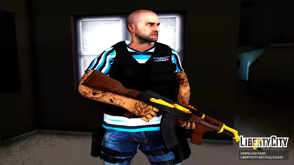 Сборник оружия мексиканского картеля v2 / GTA San Andreas