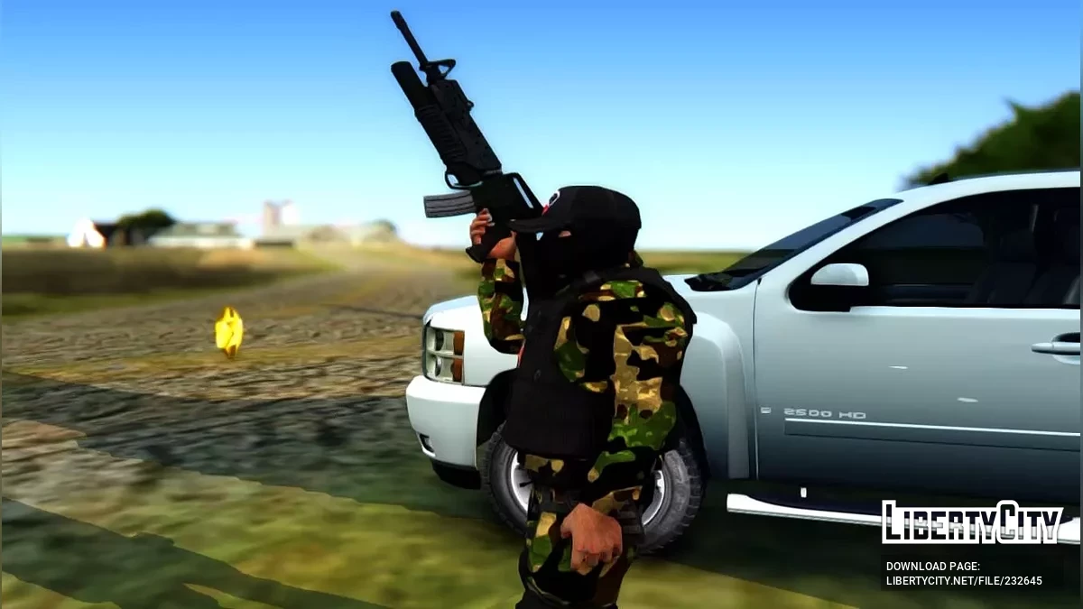 Сборник оружия мексиканского картеля v3 / GTA San Andreas