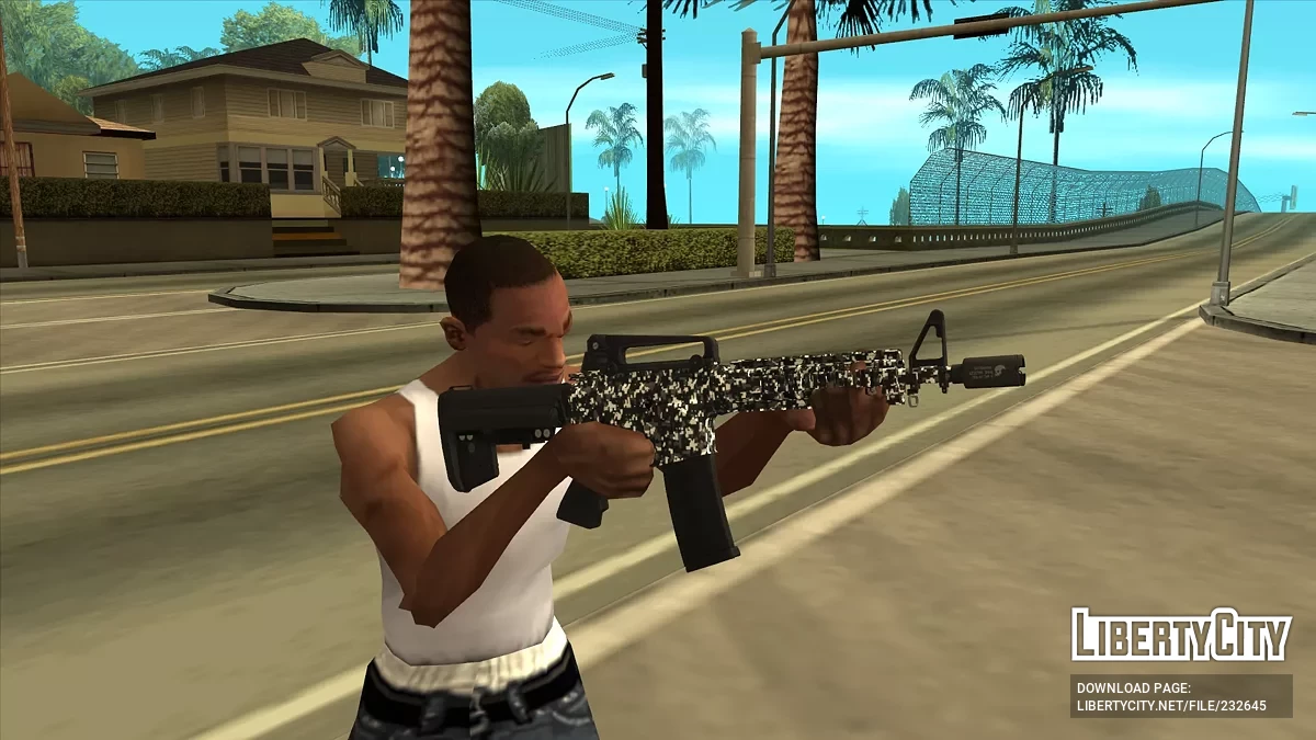 Сборник оружия мексиканского картеля v3 / GTA San Andreas