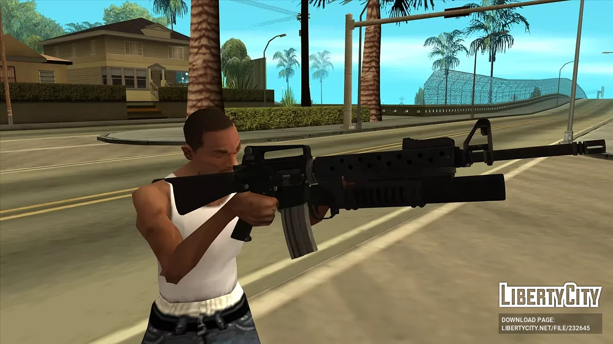 Сборник оружия мексиканского картеля v3 / GTA San Andreas