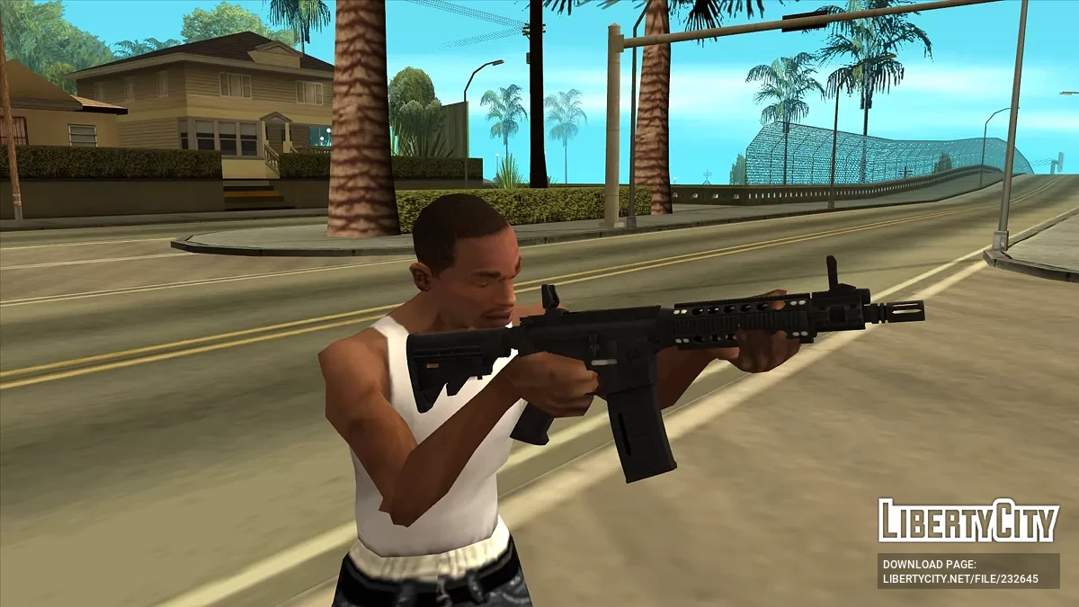 Сборник оружия мексиканского картеля v3 / GTA San Andreas