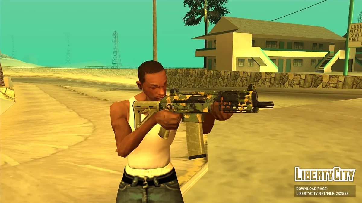 Сборник оружия мексиканского картеля / GTA San Andreas