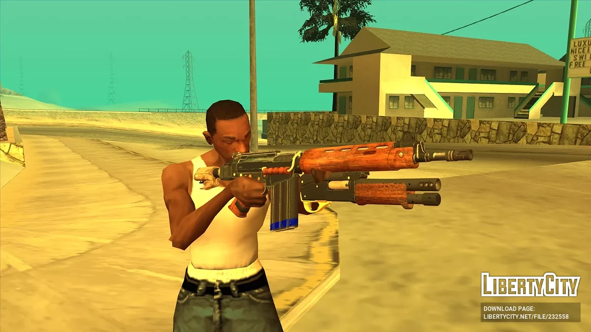 Сборник оружия мексиканского картеля / GTA San Andreas