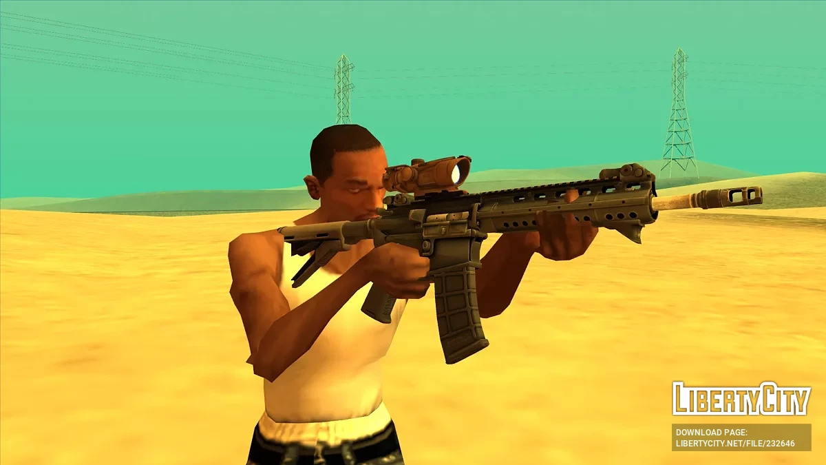 Сборник оружия разных стран мира / GTA San Andreas