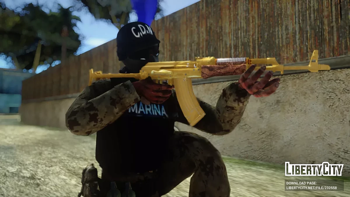 Сборник оружия мексиканского картеля / GTA San Andreas