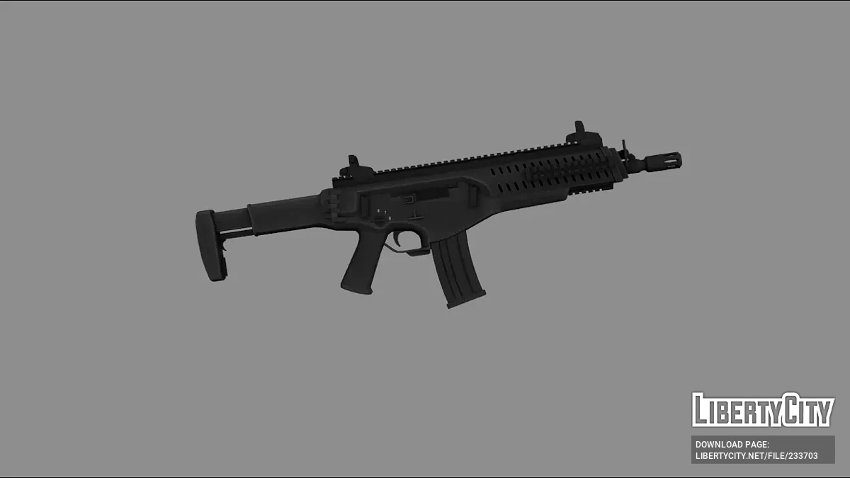 Futuro Assault Rifle из TF2 / GTA San Andreas