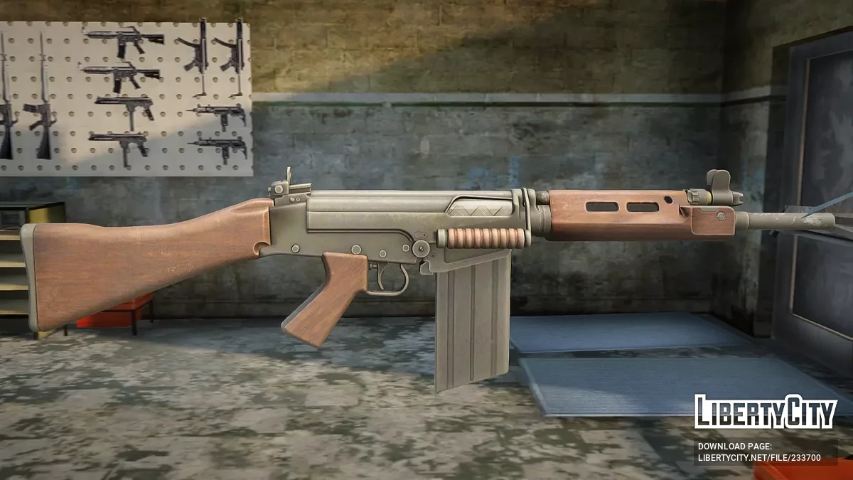 L1A1 SASR Battle Rifle / GTA San Andreas