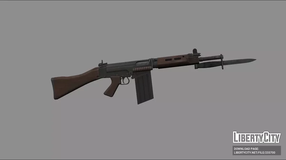 L1A1 SASR Battle Rifle / GTA San Andreas