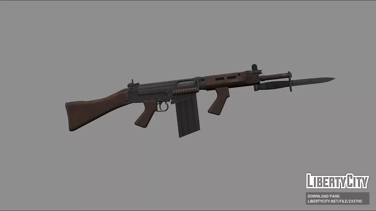 L1A1 SASR Battle Rifle / GTA San Andreas