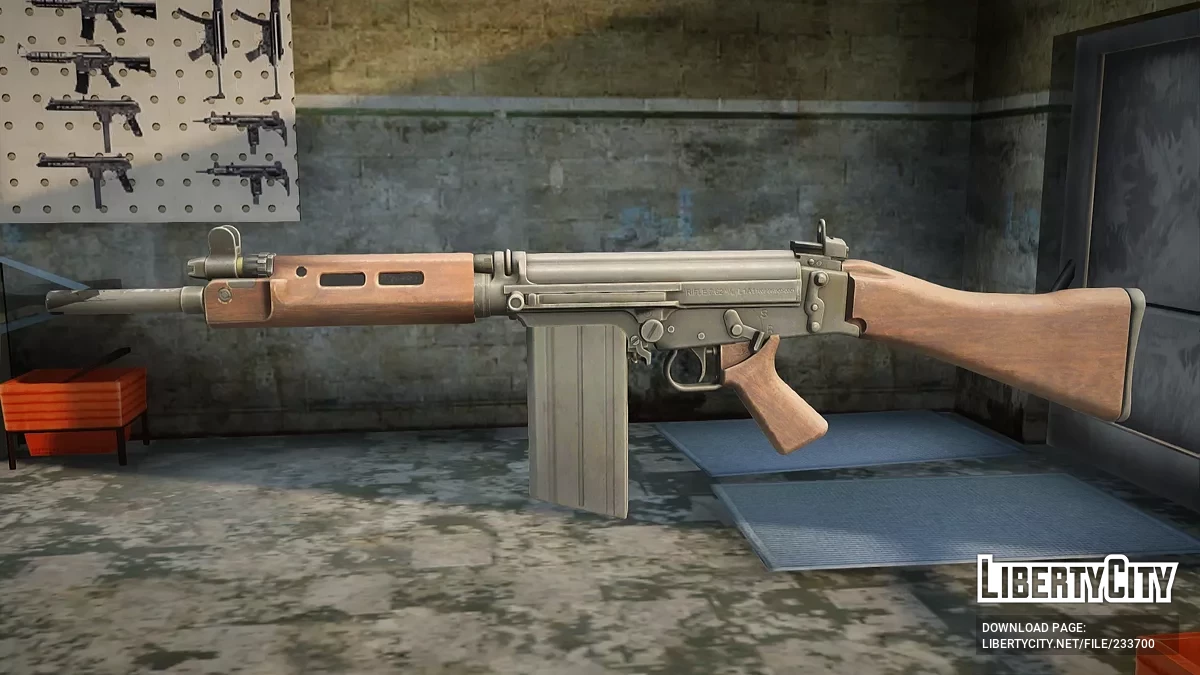L1A1 SASR Battle Rifle / GTA San Andreas
