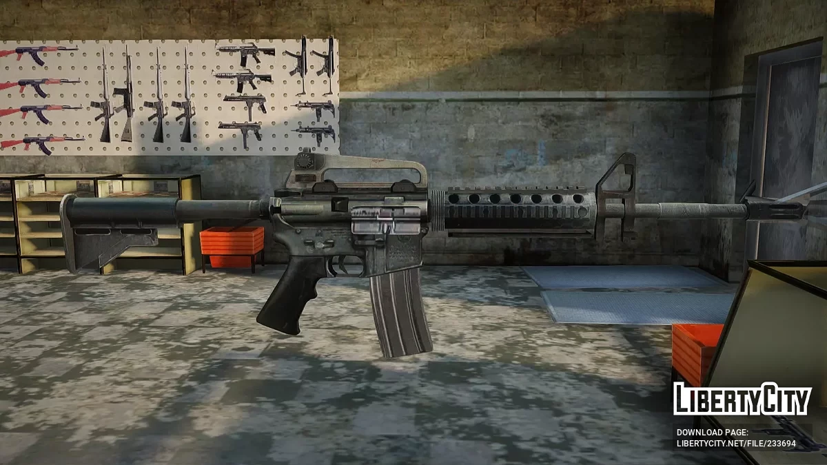 M4A1 из Special Force 2 / GTA San Andreas