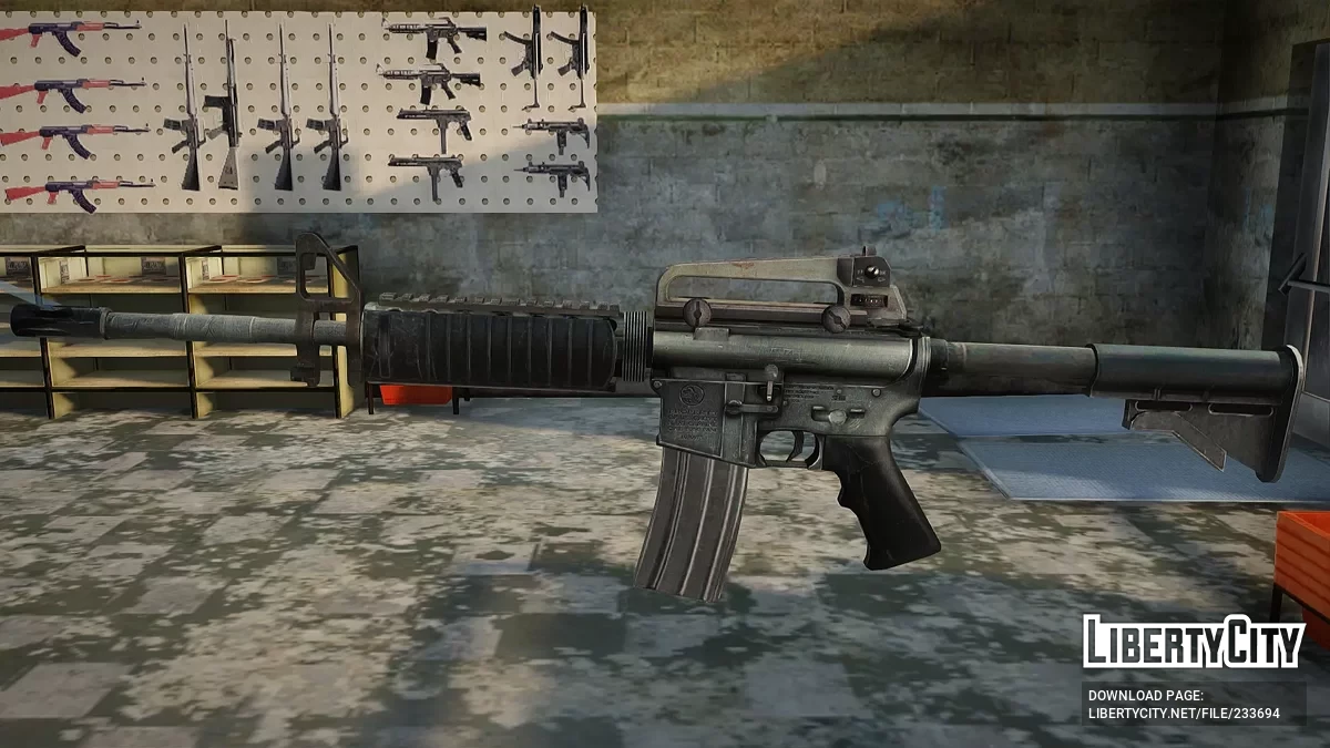 M4A1 из Special Force 2 / GTA San Andreas