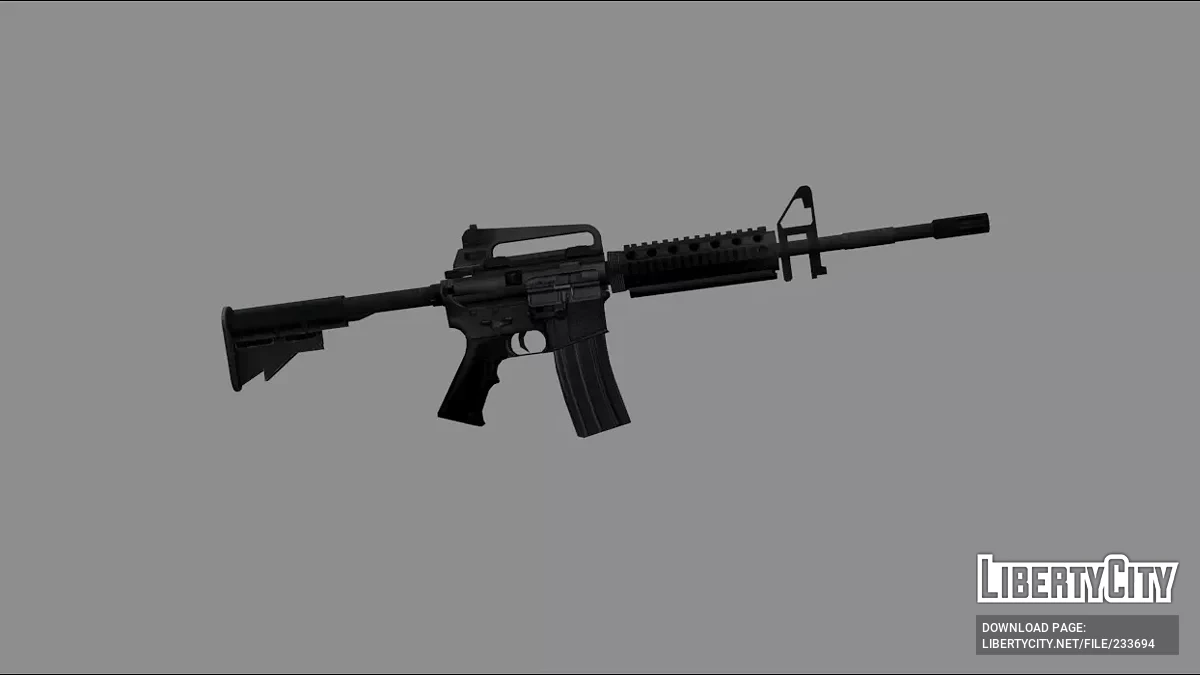 M4A1 из Special Force 2 / GTA San Andreas