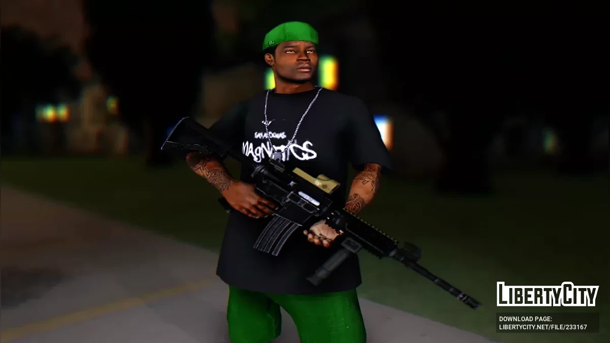 Сборник оружия разных стран мира v2 / GTA San Andreas