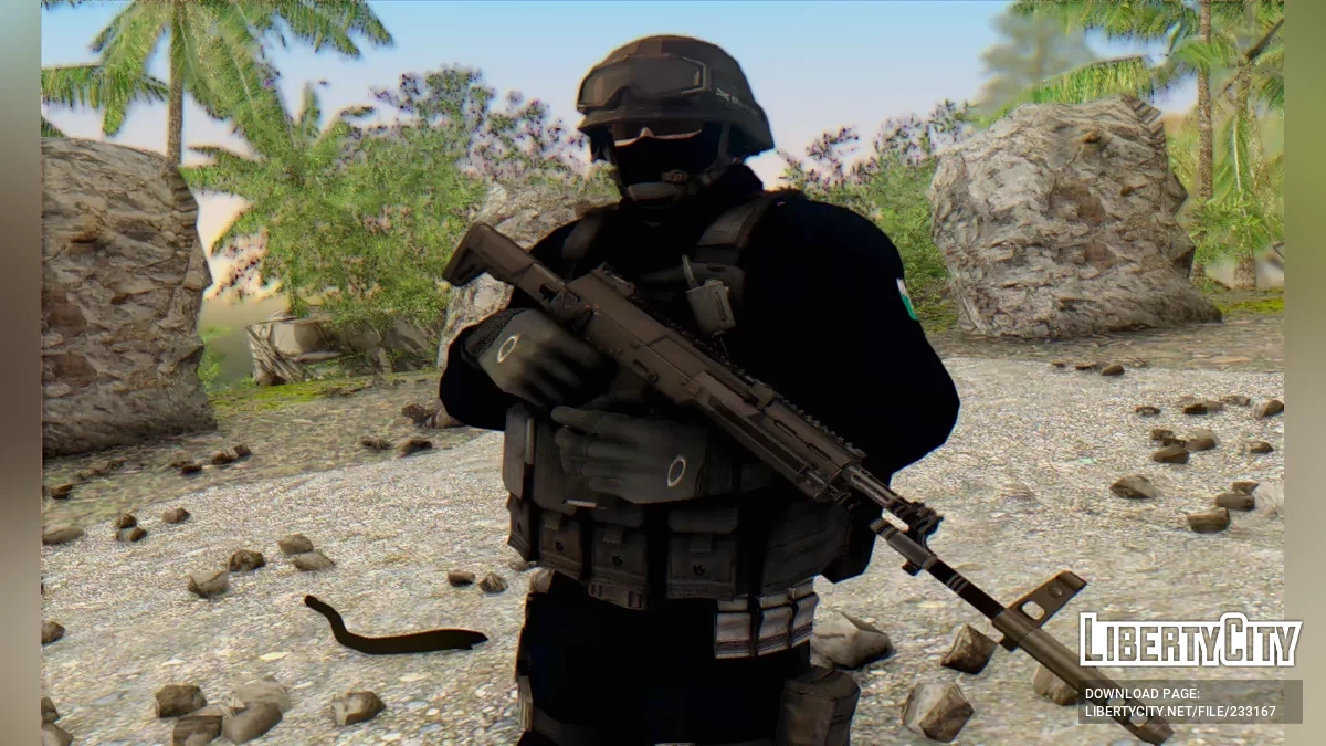 Сборник оружия разных стран мира v2 / GTA San Andreas