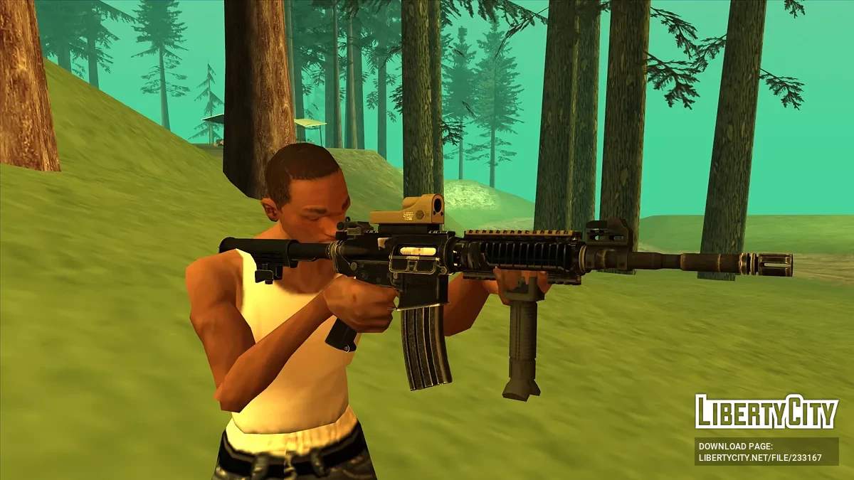 Сборник оружия разных стран мира v2 / GTA San Andreas