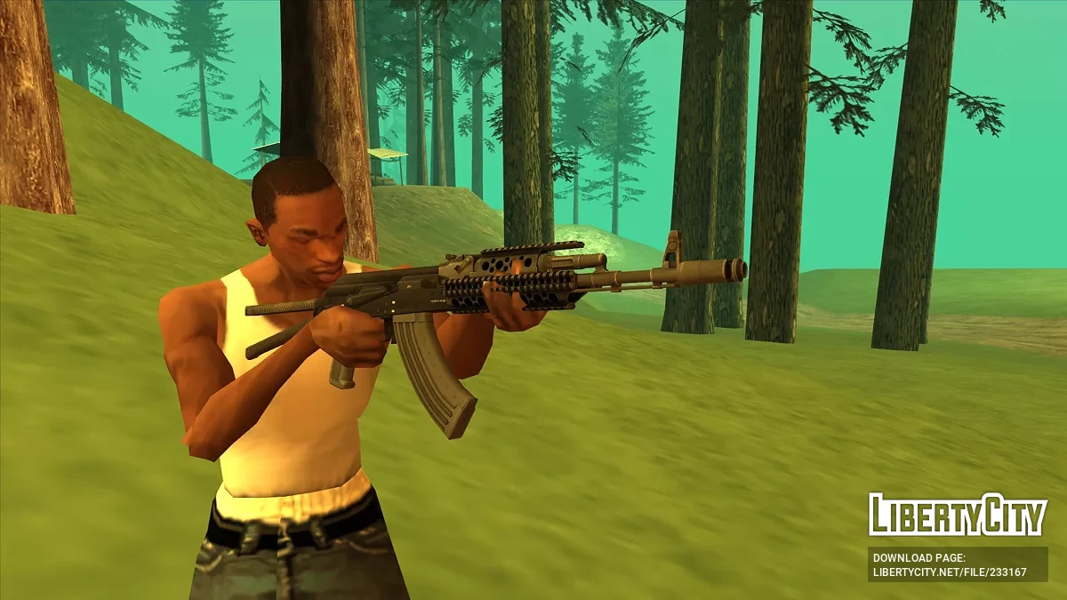 Сборник оружия разных стран мира v2 / GTA San Andreas