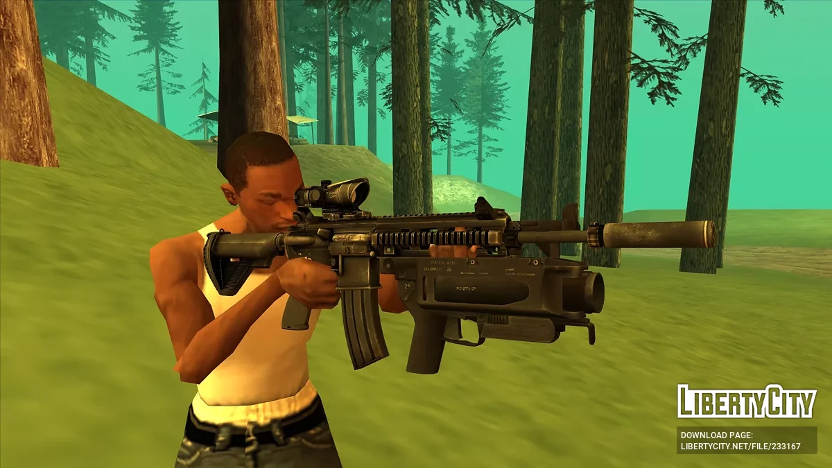 Сборник оружия разных стран мира v2 / GTA San Andreas