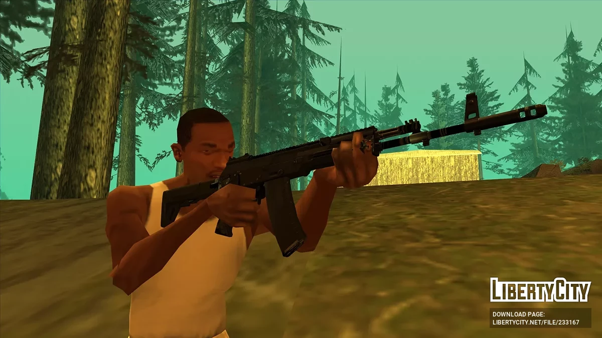 Сборник оружия разных стран мира v2 / GTA San Andreas