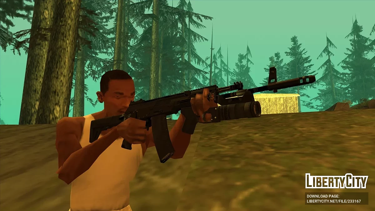 Сборник оружия разных стран мира v2 / GTA San Andreas