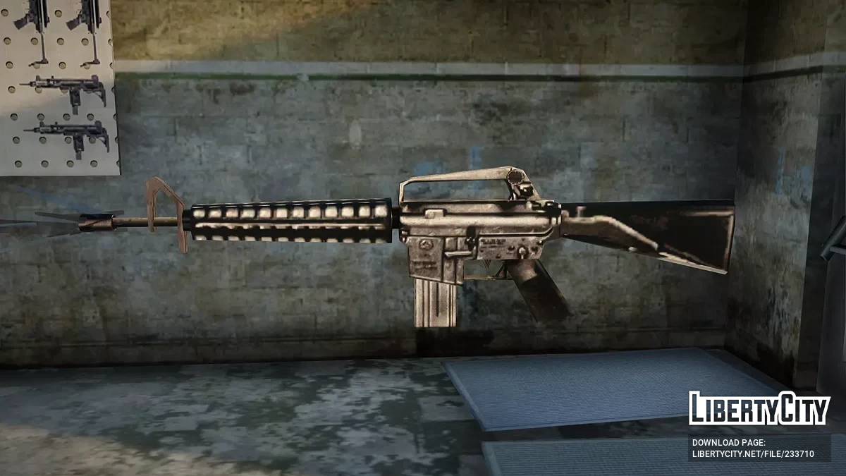 Штурмовая винтовка из Manhunt 1 / GTA San Andreas