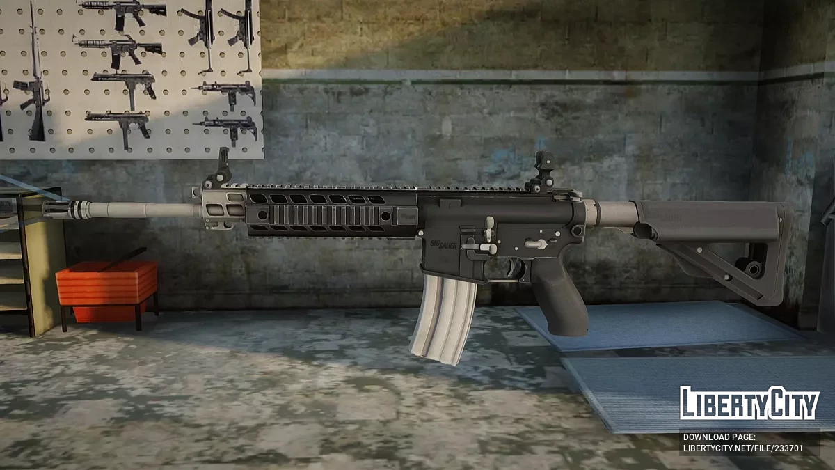 SIG Sauer SIG516 Assault Rifle / GTA San Andreas