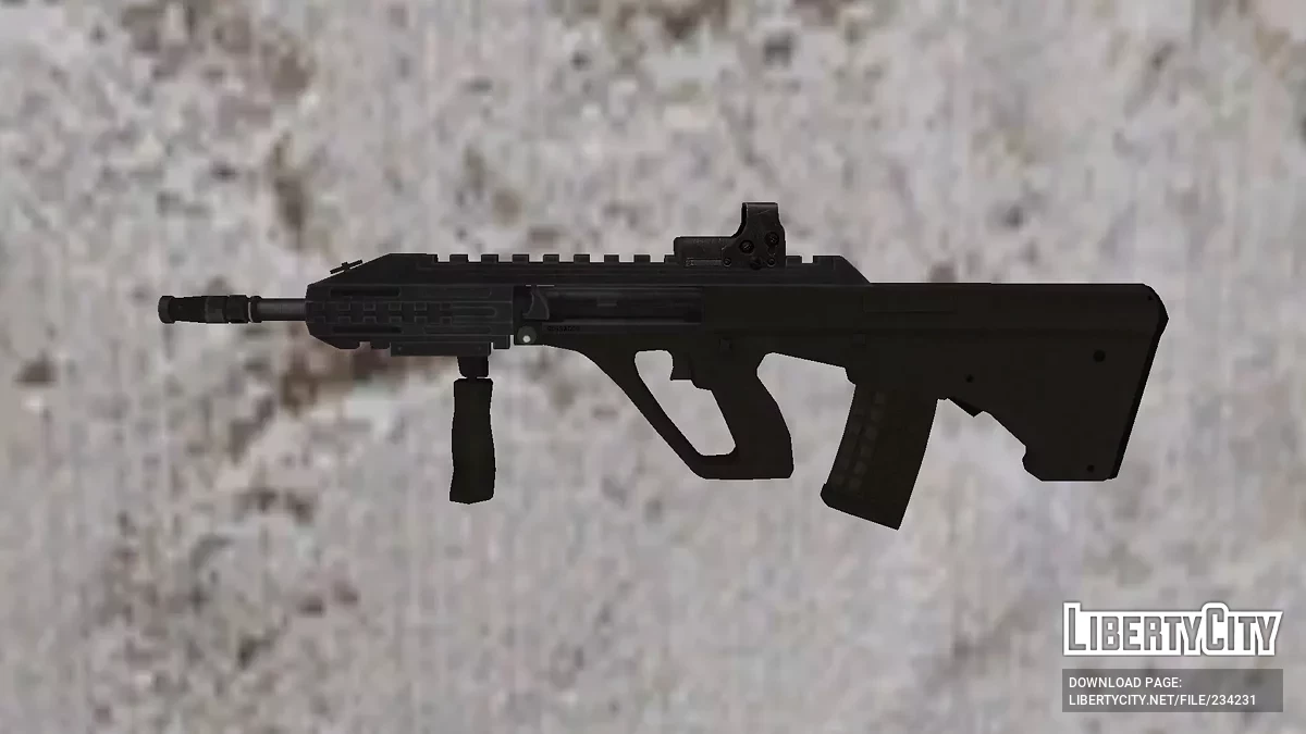 AUG-A3 Assault Carbine из A.V.A / GTA San Andreas
