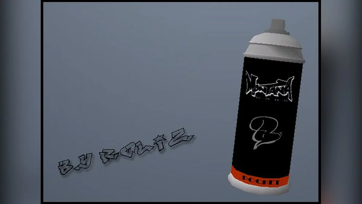 Баллончик Montana / GTA San Andreas