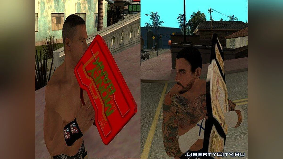 Кейс Money in the bank RAW / GTA San Andreas
