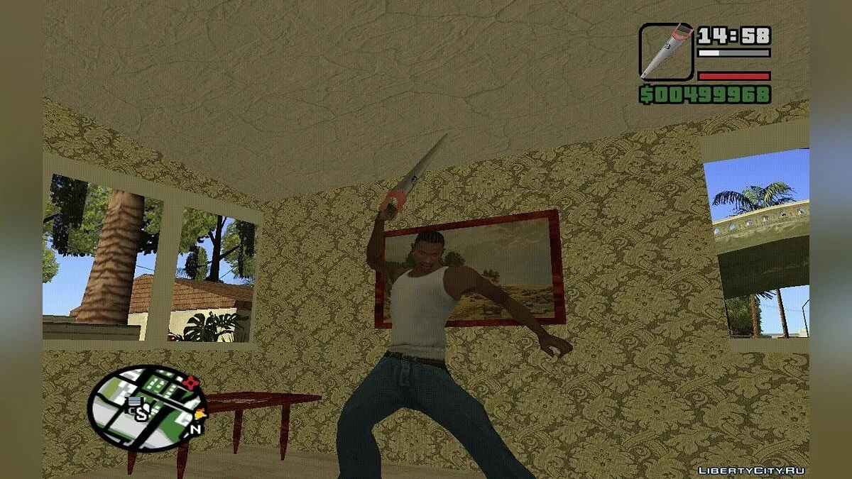Ручная пила Металлист ММ-2296 / GTA San Andreas