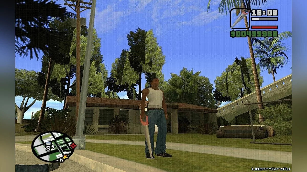 Ручная пила Металлист ММ-2296 / GTA San Andreas