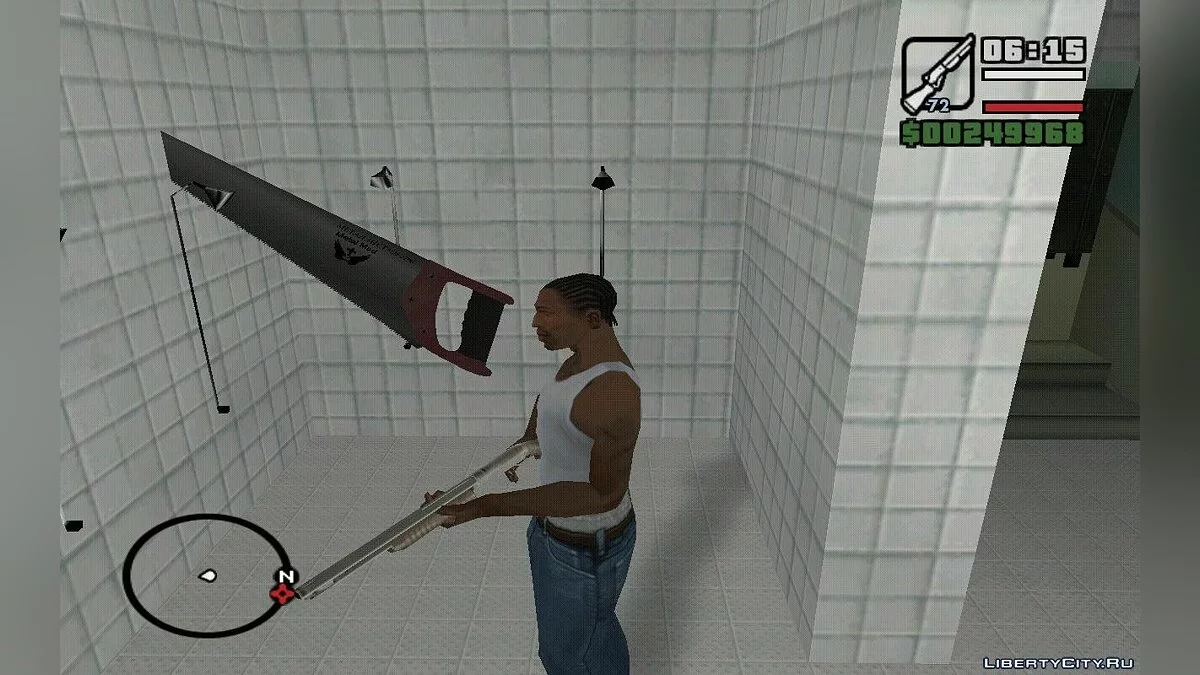 Ручная пила Металлист ММ-2296 / GTA San Andreas