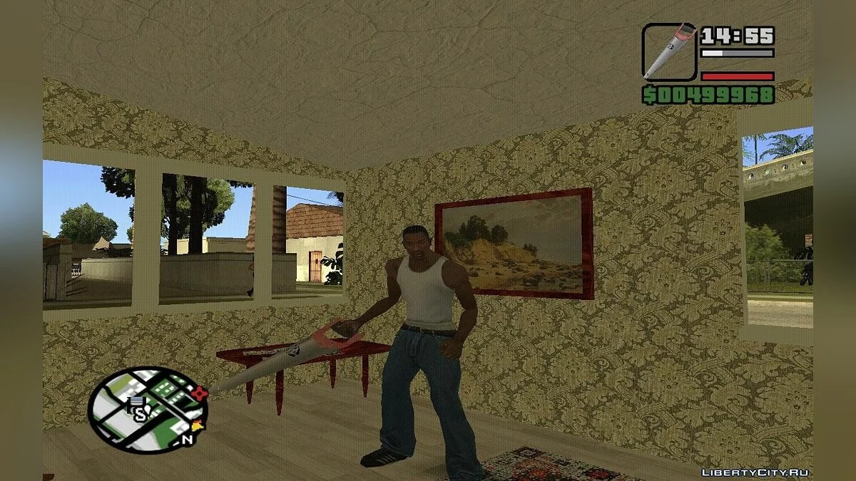 Ручная пила Металлист ММ-2296 / GTA San Andreas