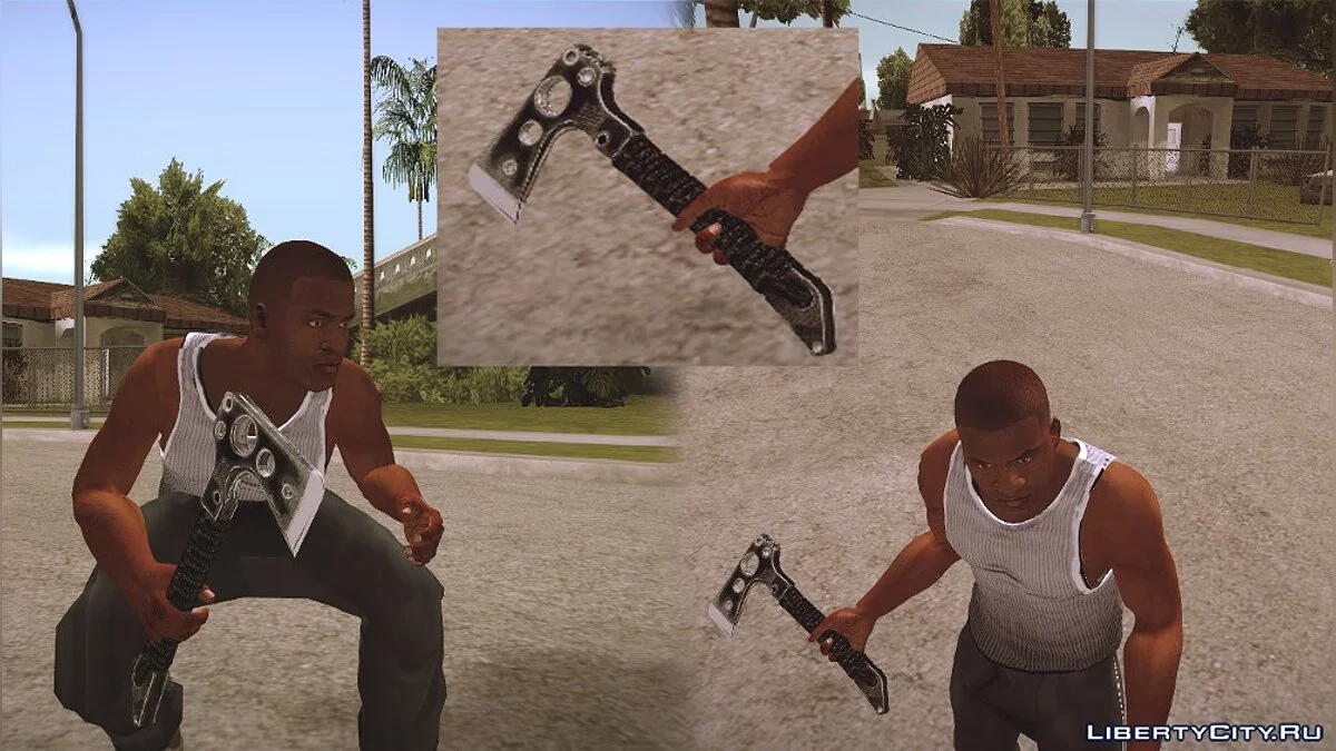Weapons: Axe / GTA San Andreas