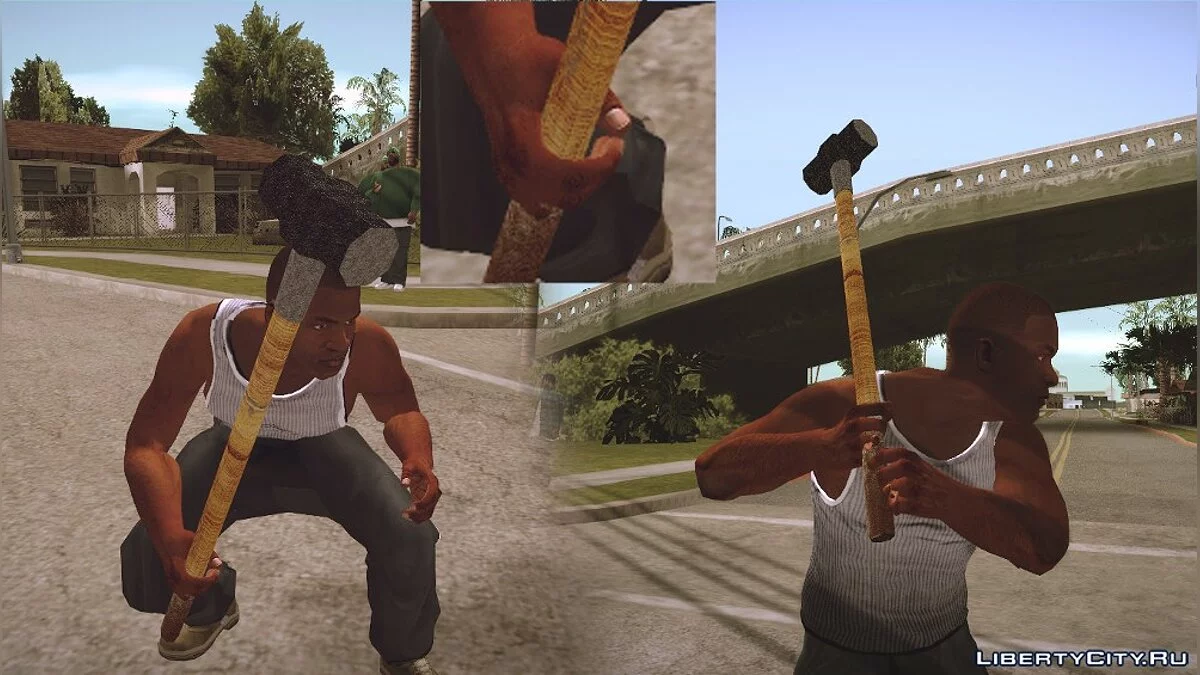 Weapons: Sledge Hammer / GTA San Andreas