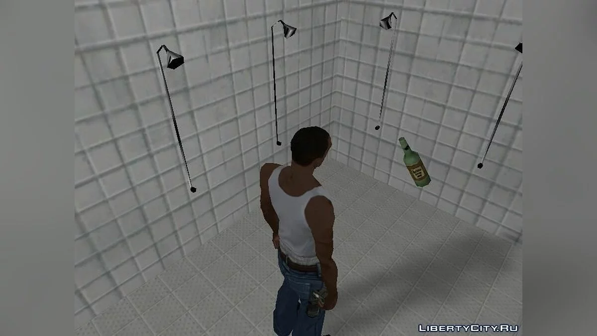 Бутылка пива вместо Дидло / GTA San Andreas