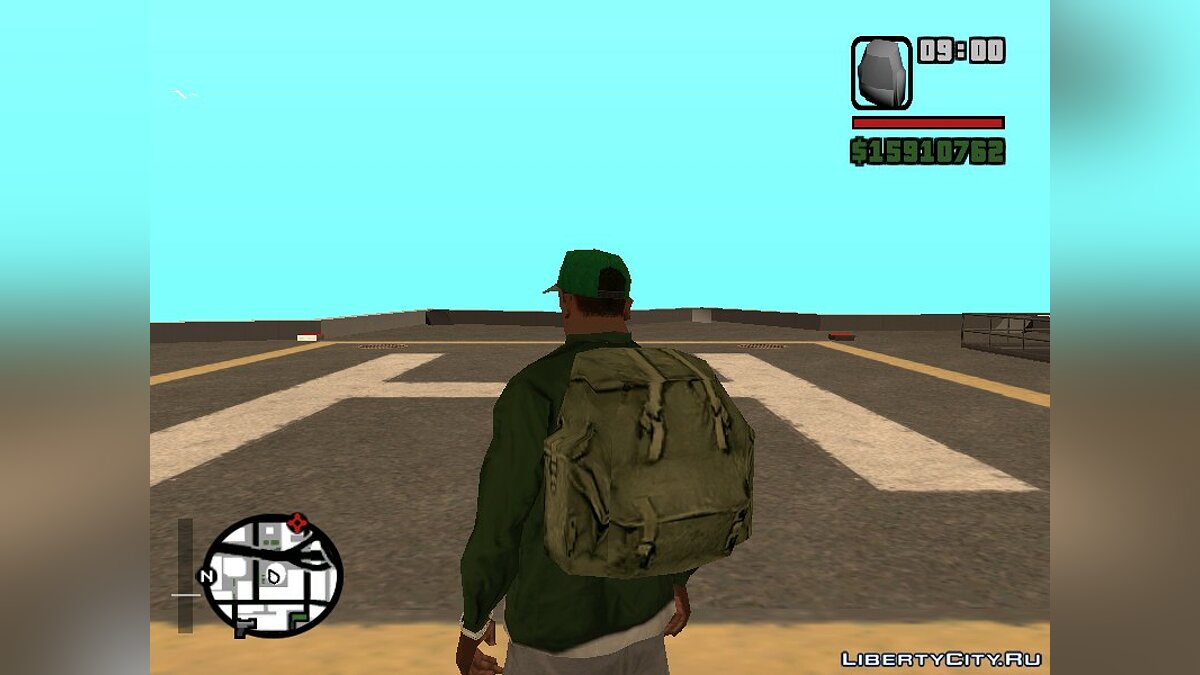 Скачать Рюкзаки бойца SAS из игры hidden and dangerous 2 для GTA San Andreas