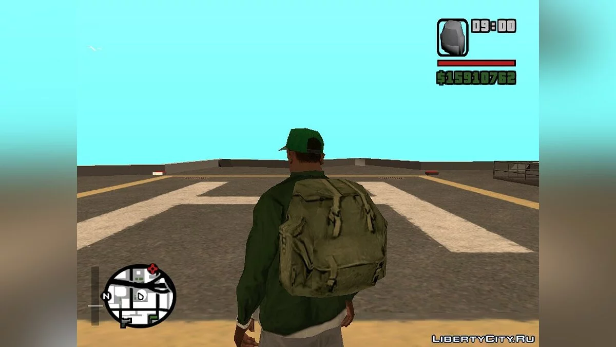Рюкзаки бойца SAS из игры hidden and dangerous 2 / GTA San Andreas