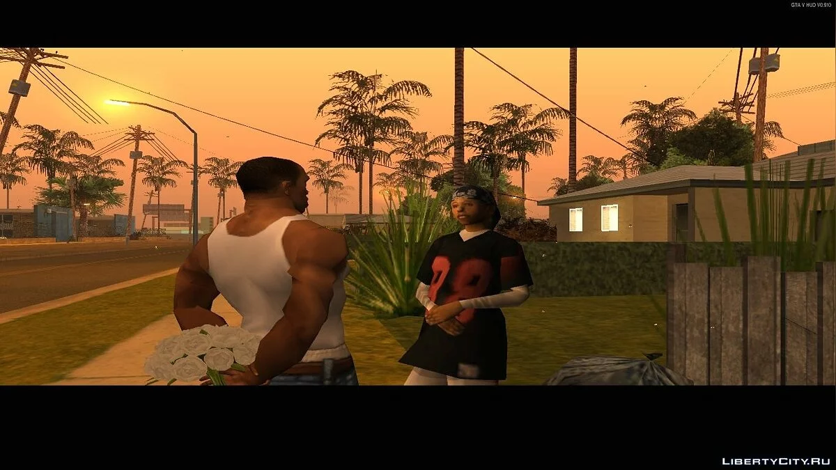 Новый букет цветов / GTA San Andreas