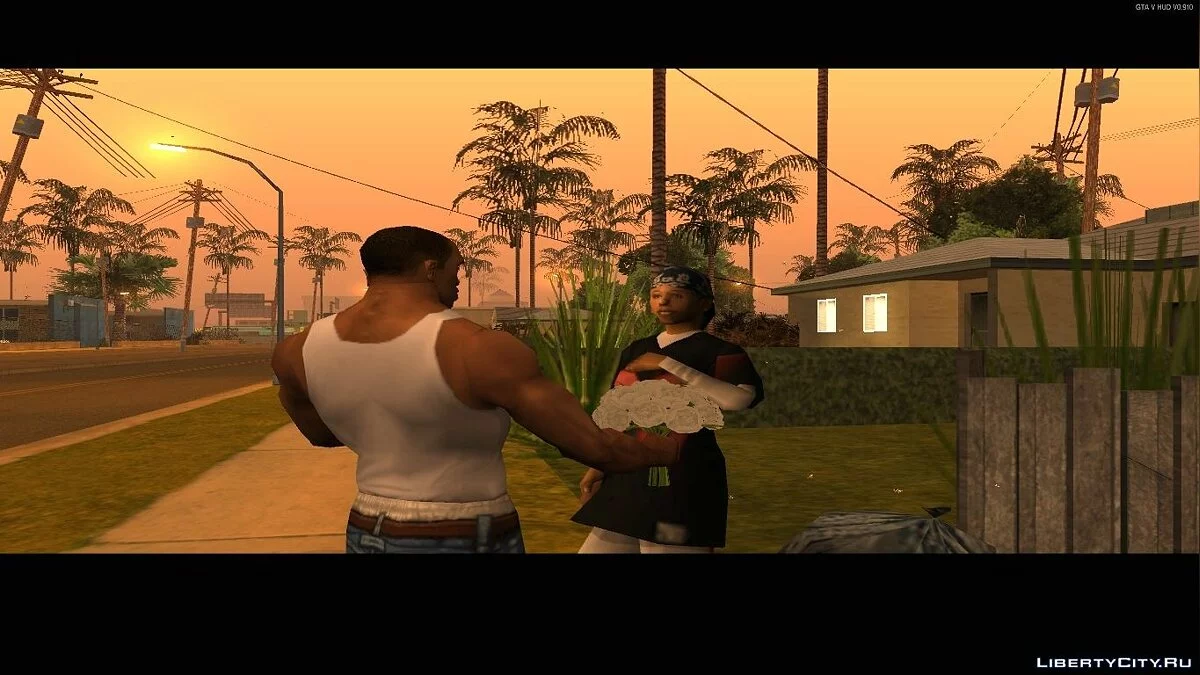 Новый букет цветов / GTA San Andreas
