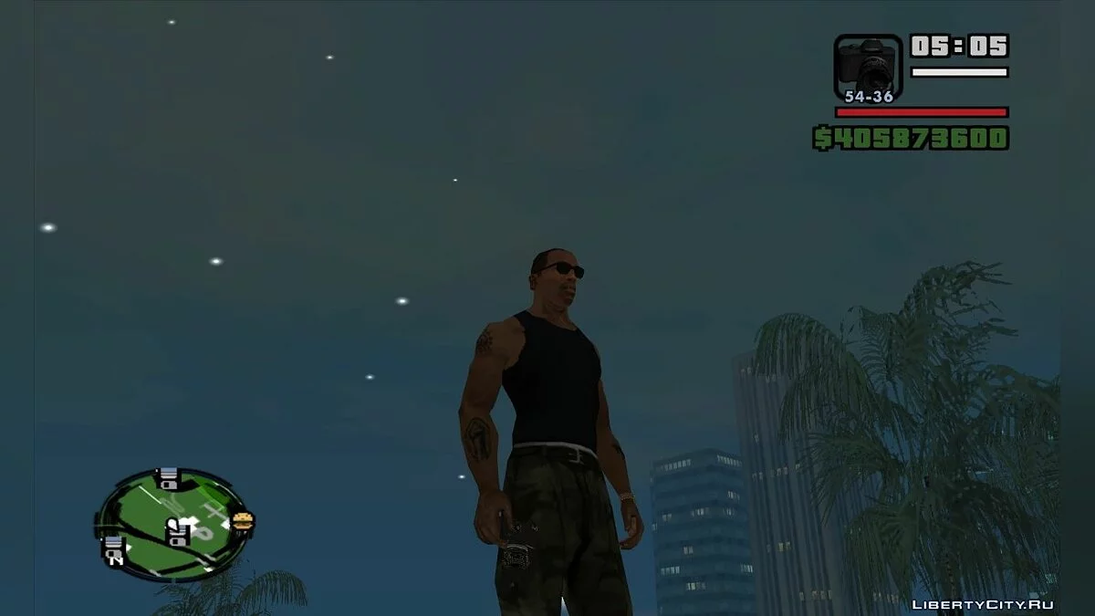 Камера из игры Alan Wake / GTA San Andreas