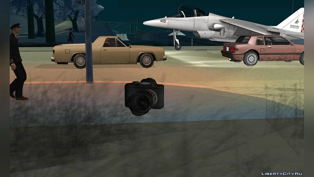 Камера из игры Alan Wake / GTA San Andreas