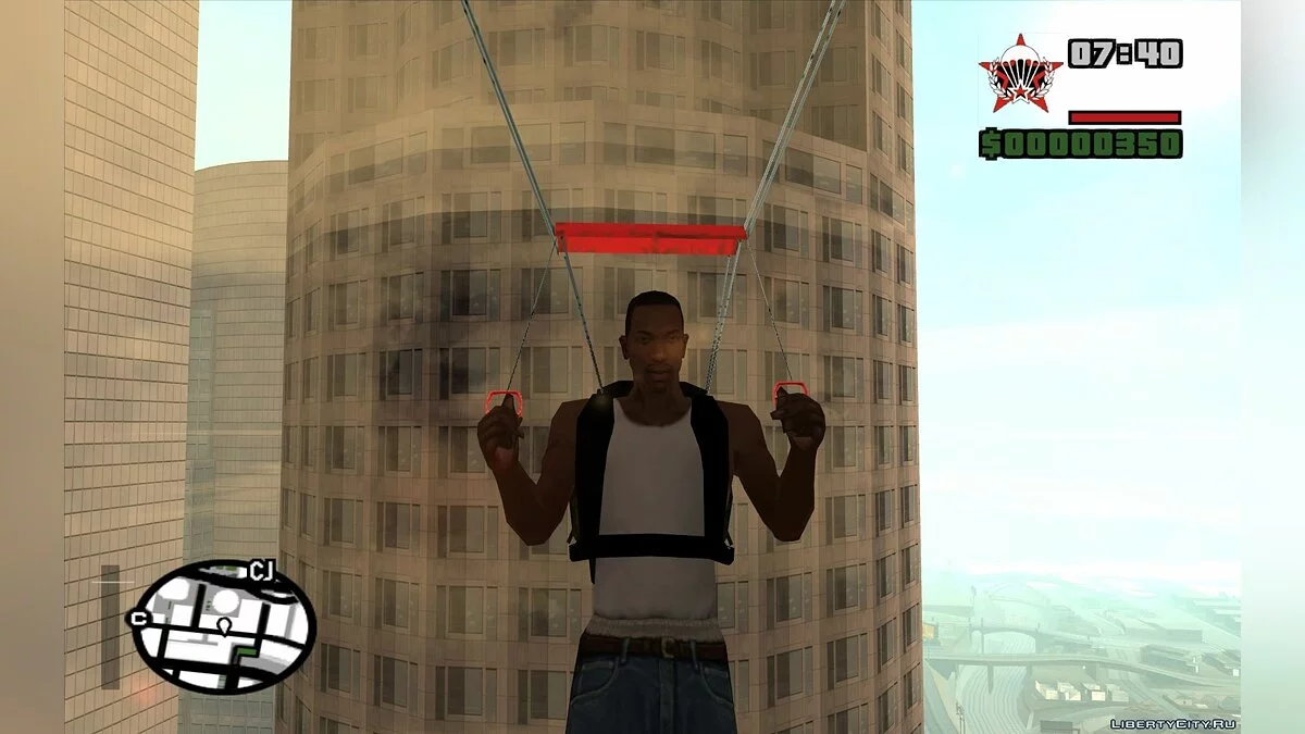 Парашют из CR DEMO / GTA San Andreas