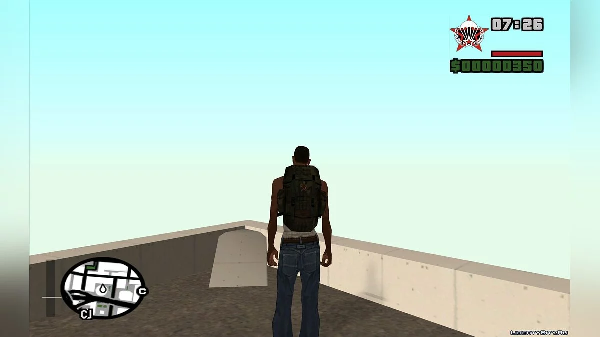 Парашют из CR DEMO / GTA San Andreas
