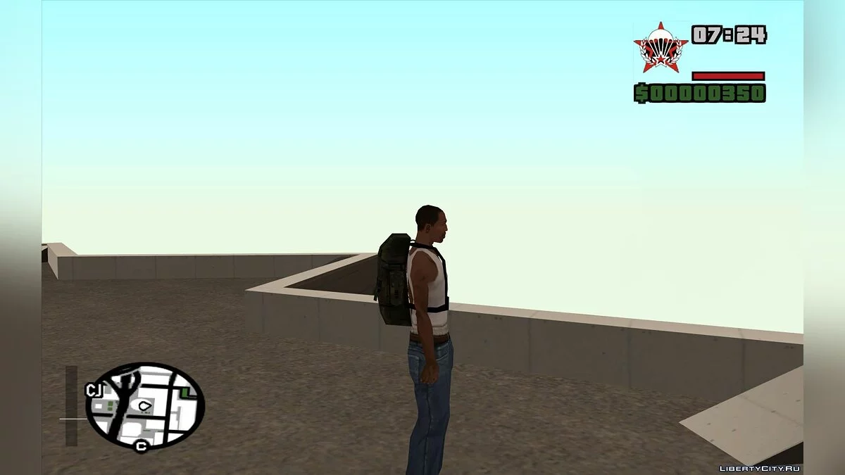 Парашют из CR DEMO / GTA San Andreas