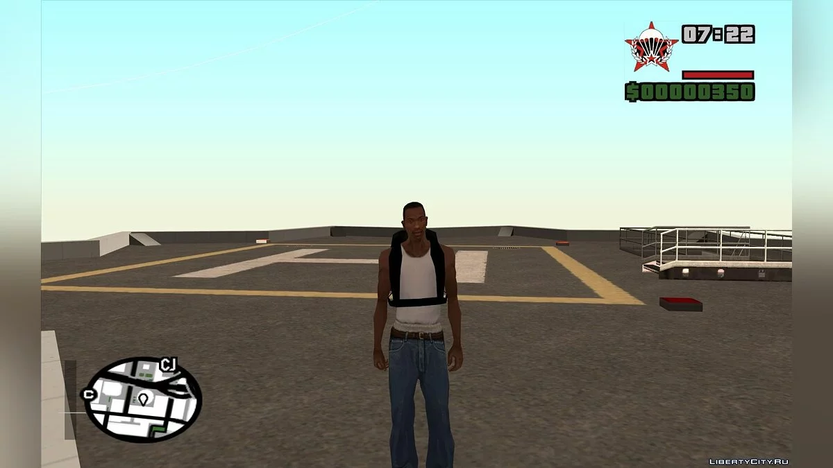 Парашют из CR DEMO / GTA San Andreas