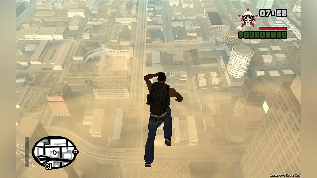 Парашют из CR DEMO / GTA San Andreas