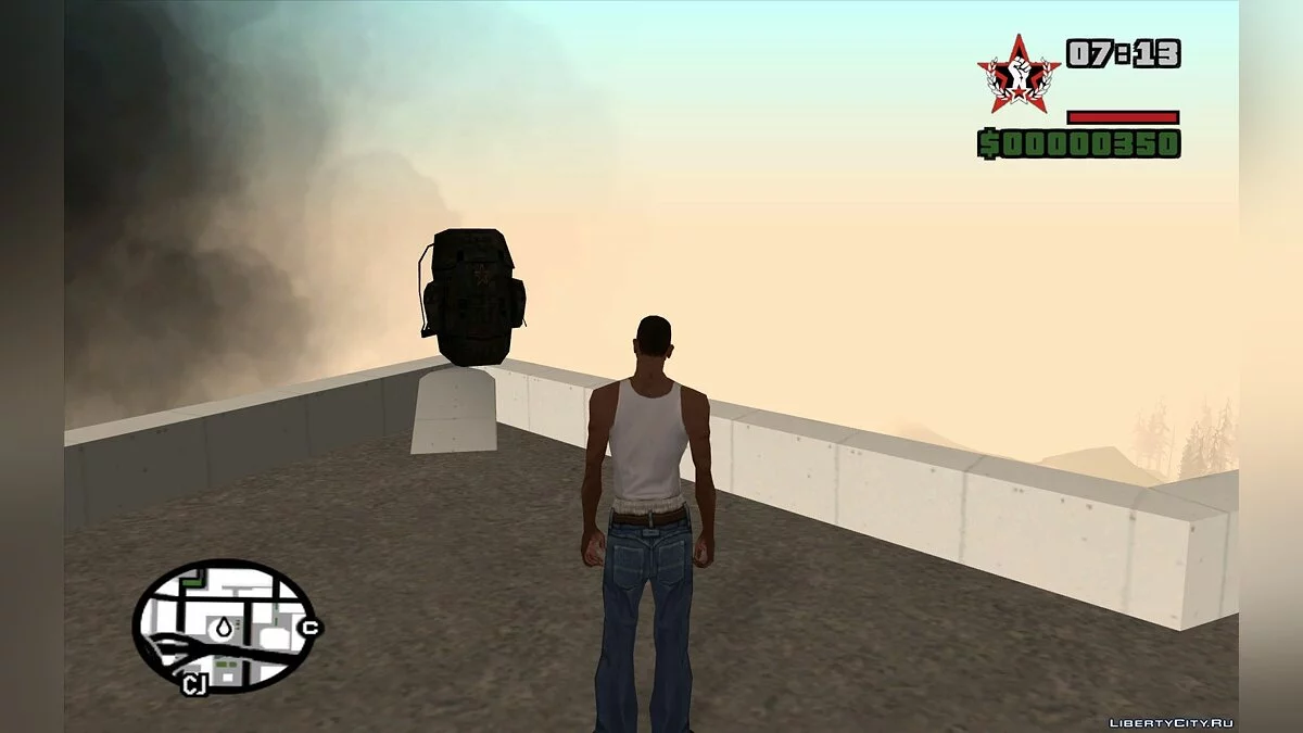 Парашют из CR DEMO / GTA San Andreas