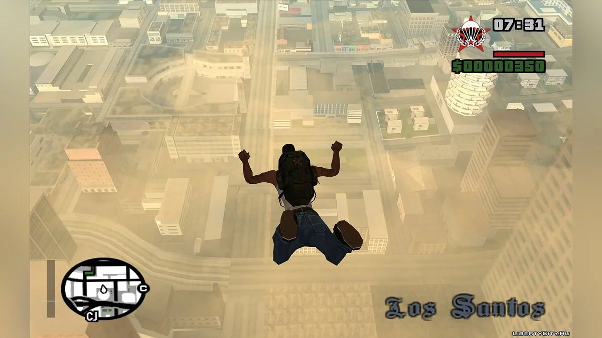 Парашют из CR DEMO / GTA San Andreas